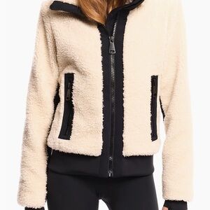 Love Tree Cream and Black Teddy Jacket